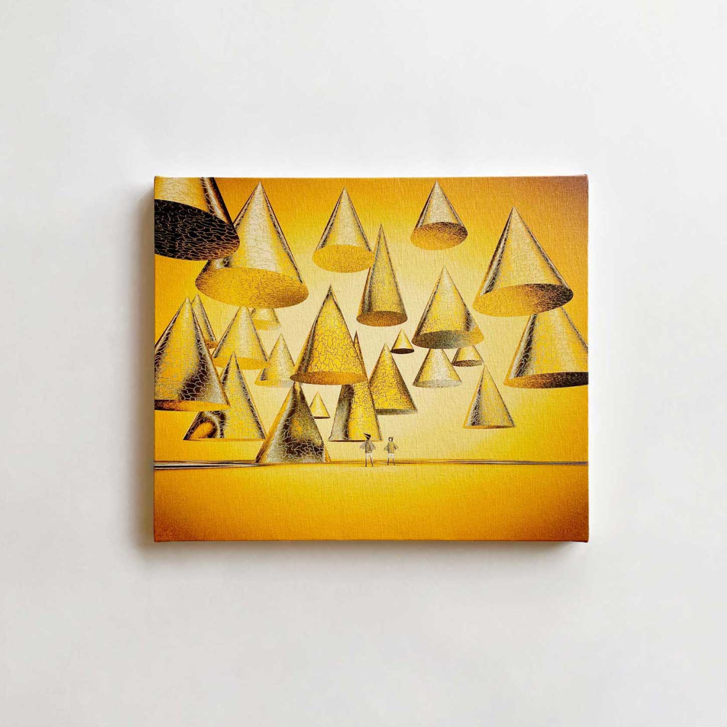 キャンバスプリントに仕上げた黄金色の風景画「First Visit」をOnline Storeにて販売します。 Atsushigraph