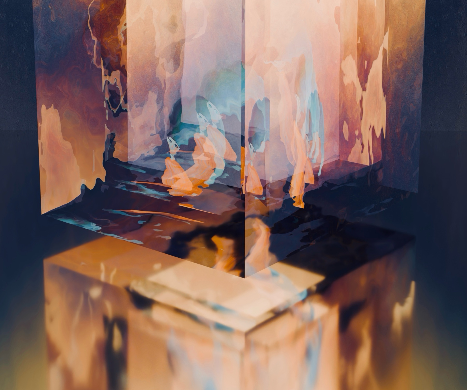 Atsushigraphのアートワーク alter ego の画像です。2026年作。