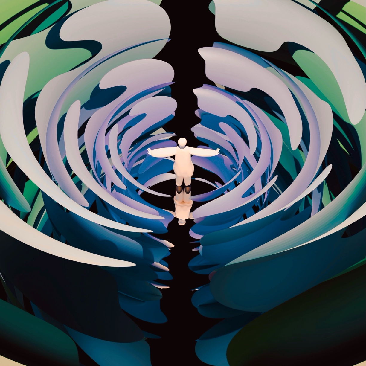 Atsushigraphのデジタルアート作品「Conductor」の画像です。