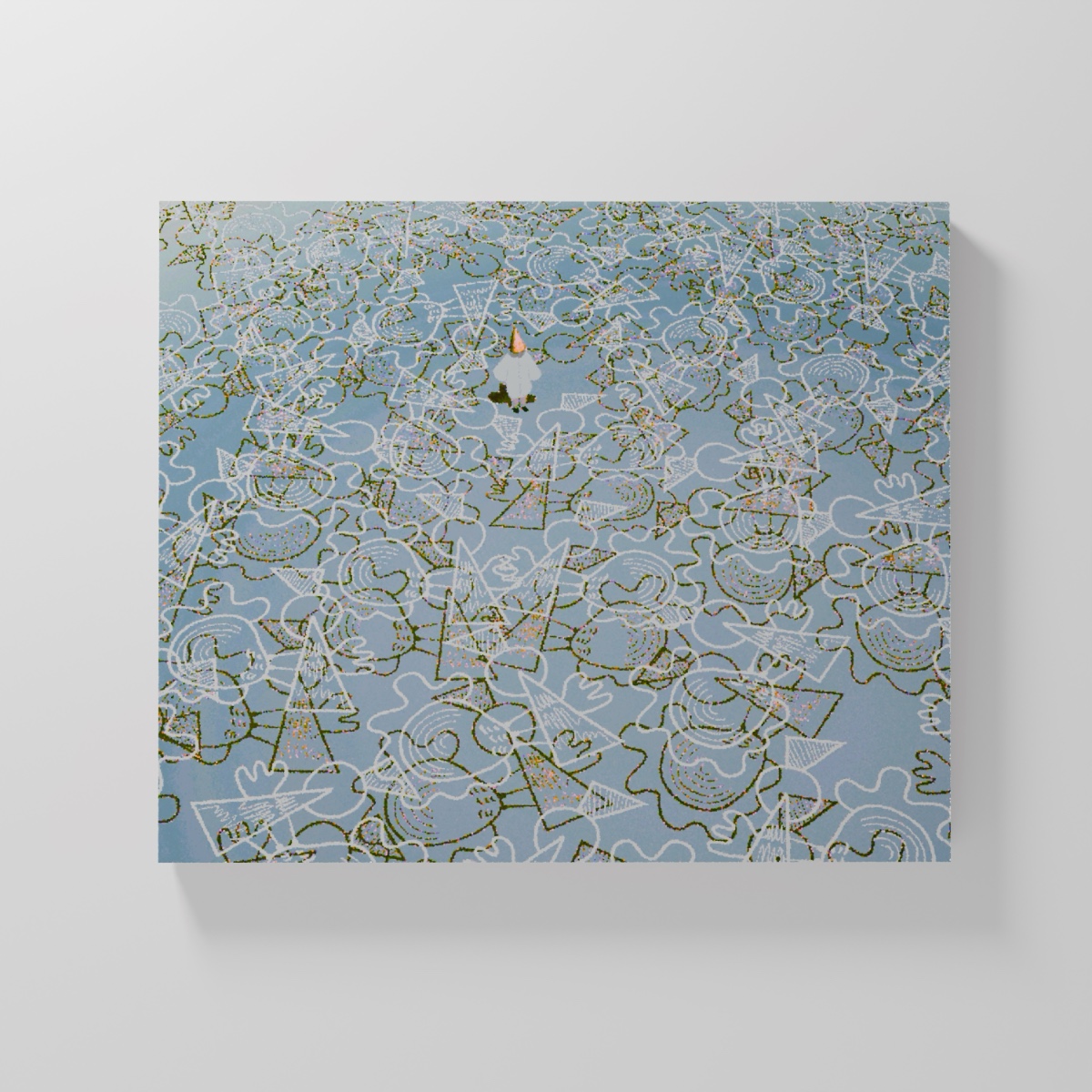 木製パネルジークレー版画 Formula のイメージ画像です。